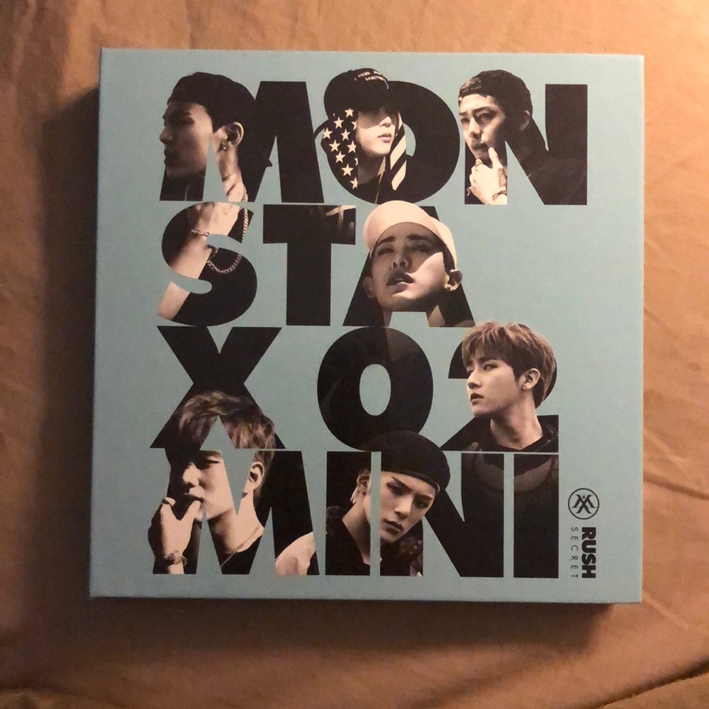 Monsta X - Rush album hard copy (blue)